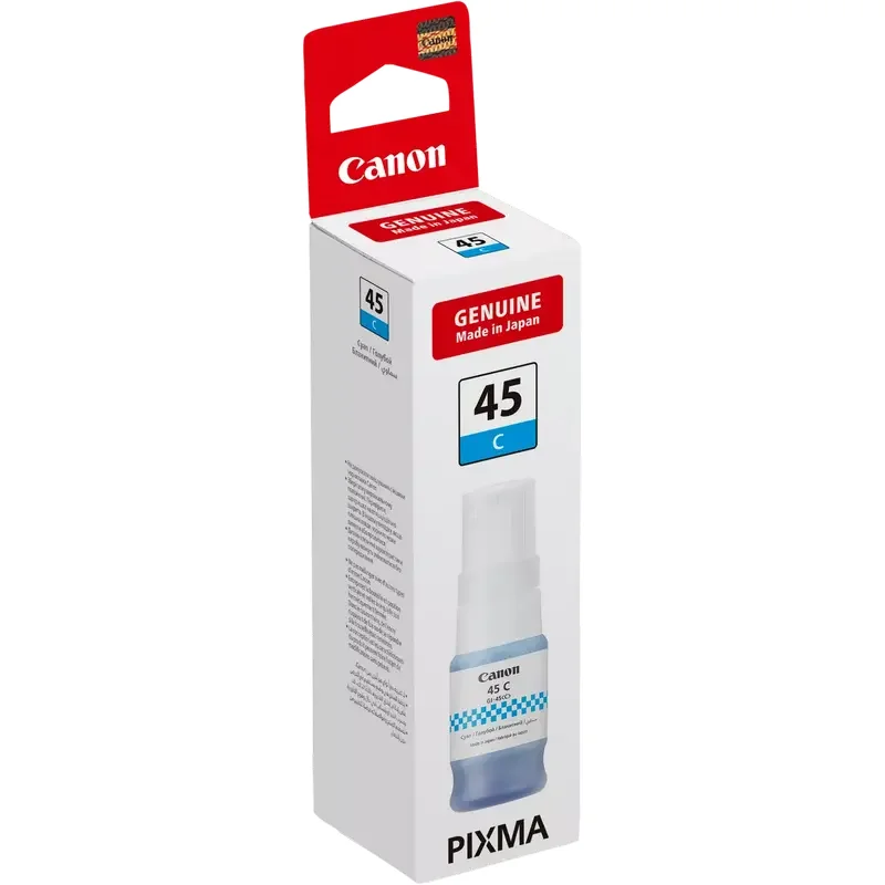Recipient de cerneală Canon GI-45, 40ml, Cyan — foto 3