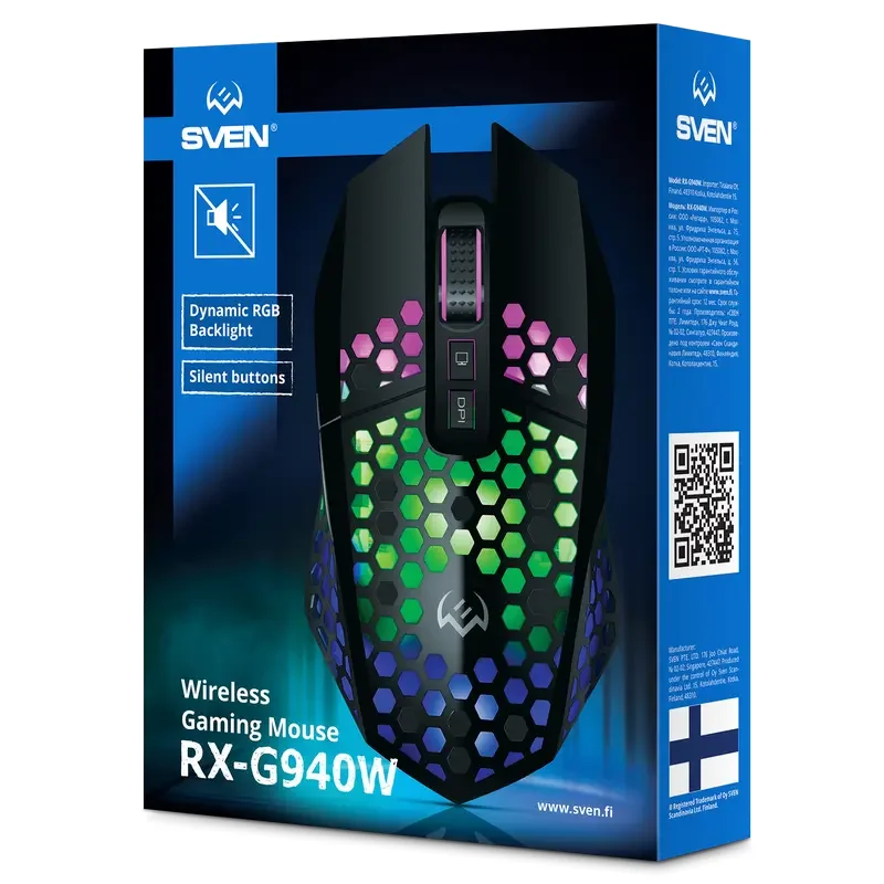 Мышь SVEN RX-G940W, Чёрный — foto 4