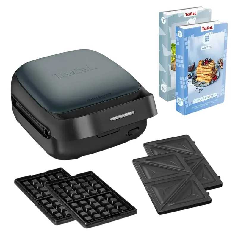 Сэндвичница Tefal SW862BF0, Чёрный — foto 3
