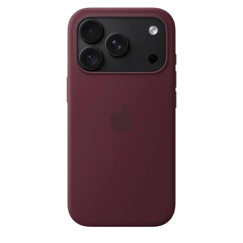 iPhone 18 Pro Silicone Case with MagSafe - Burgundy, Model A3701 — foto 2