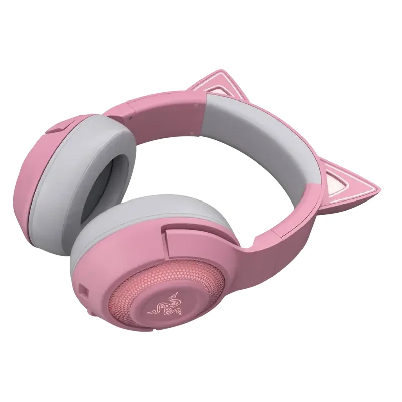 Игровая Гарнитура Razer Kraken Kitty V2, Беспроводной/Проводной, Розовый — foto 6