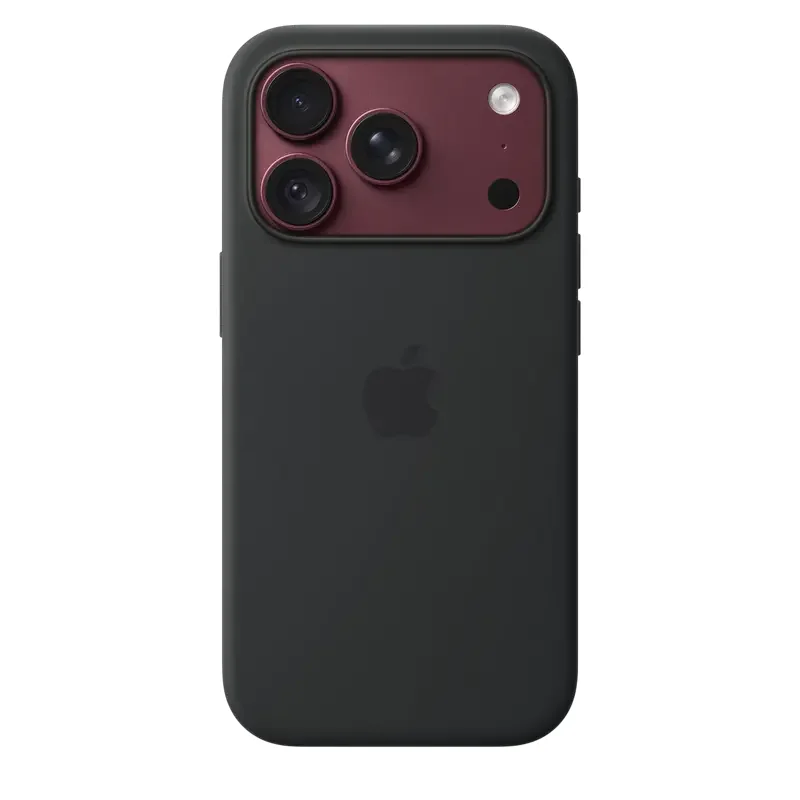 iPhone 18 Pro Silicone Case with MagSafe - Black, Model A3701 — foto 3