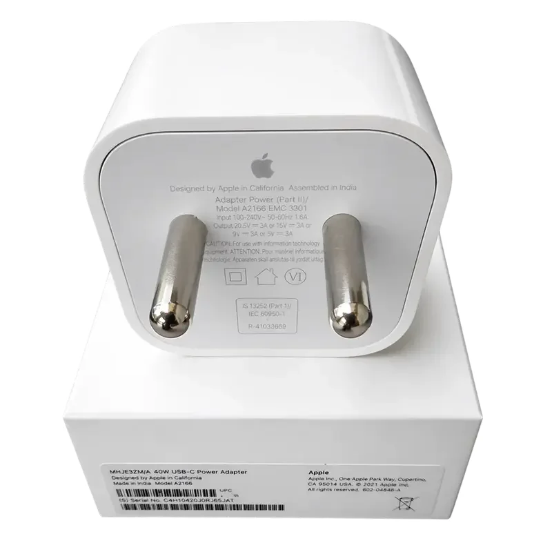 Original Power Adap. Apple 40W USB-C Dynamic with 60W Max , MGTU4, White — foto 3