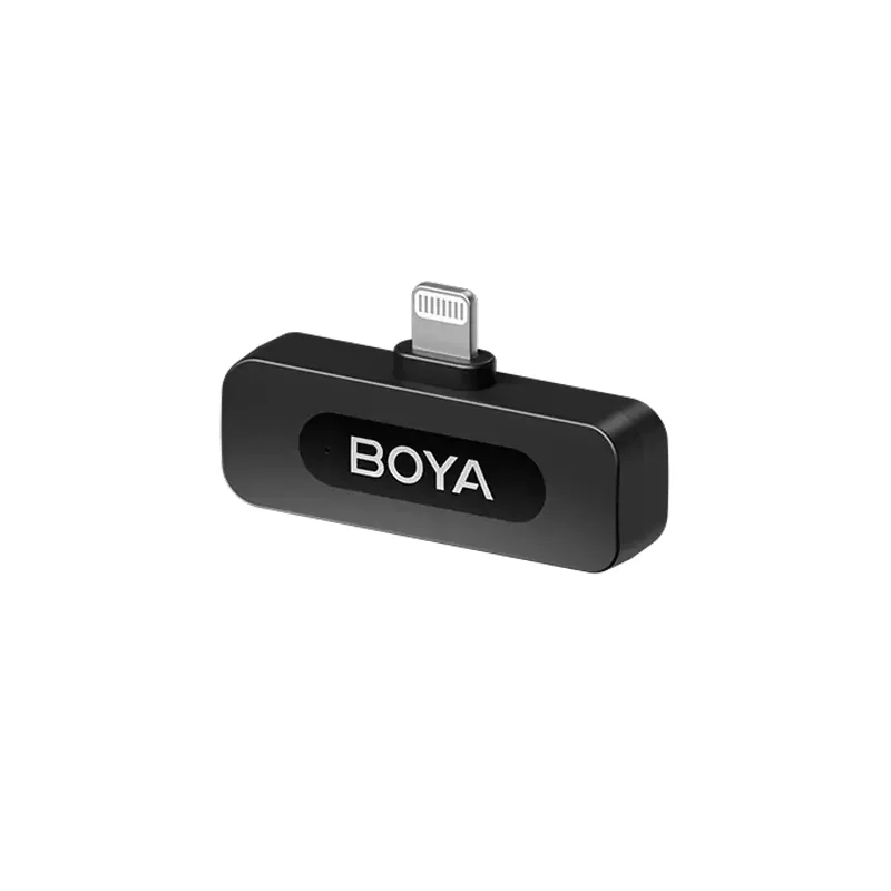 Портативный записывающий микрофон Boya BY-V1 V2.0, Беспроводной, Черный — foto 5