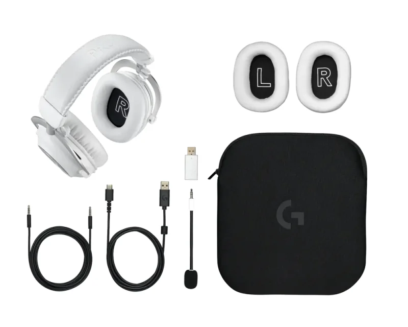 Игровая Гарнитура Logitech  G Pro X 2, Беспроводной, Белый — foto 5