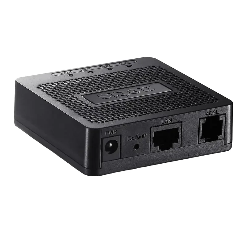 ADSL Modem Netis DL4201, ADSL/ADSL2/ADSL2 + up to24 Mbps, Black — foto 2