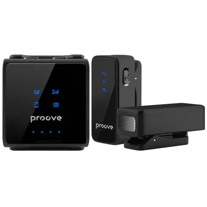 Microphone Wireless Microphone System Proove ToneLine (Lightning / Type-C / AUX), Black — foto 6