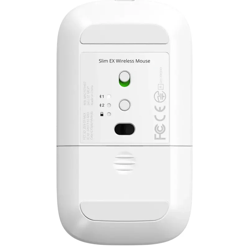 Wireless Mouse Satechi Slim EX, 3 buttons, Ambidextrous, Rechargeable, Bluetooth 5.0, Silver — foto 7