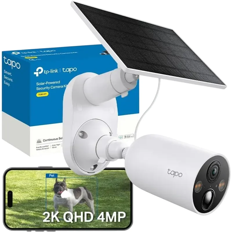 TP-Link Outdoor TC85 KIT, 4Mpix, IP66, Battery Powered Security Camera + Solar Panel — foto 7