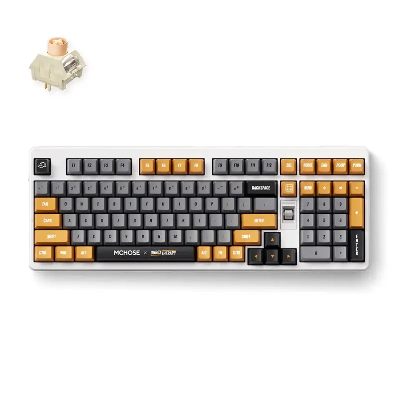 Keyboard MCHOSE X Unbox Therapy UT98, Wireless, Retro Therapy — foto 4