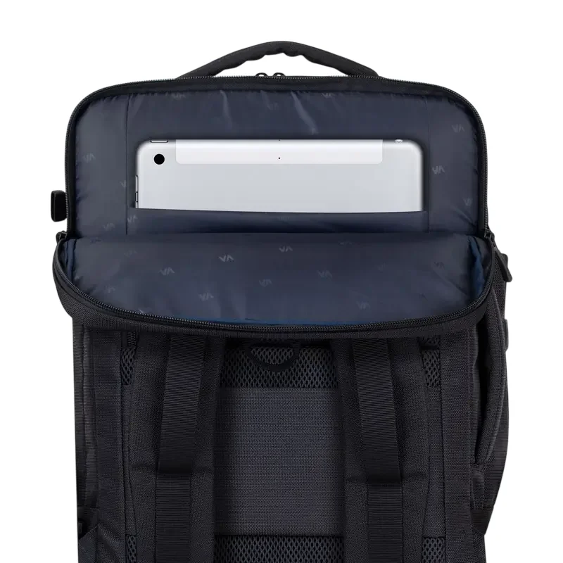 Backpack Rivacase 8461 ECO, for Laptop 17,3" & City bags, Black — foto 7