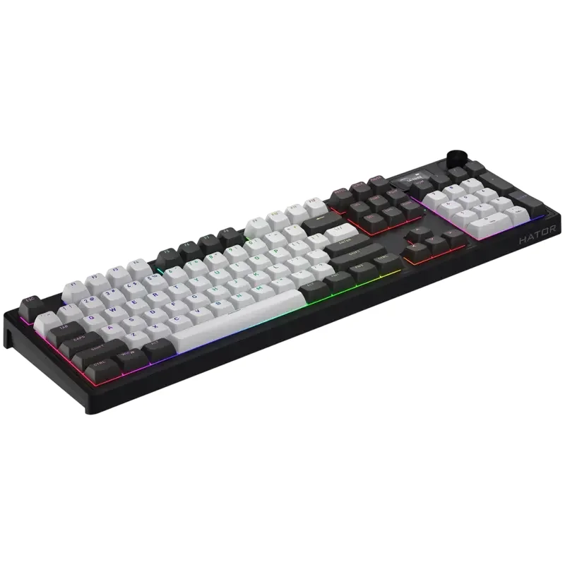 Tastatură HATOR Skyfall 100 PRO, Cu fir / Fără fir, Negru | Gri — foto 4