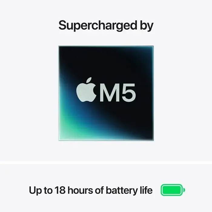 NB Apple MacBook Air 13.6" Z1L3000BR Starlight (M5 16Gb 512Gb) 70W charger — foto 5