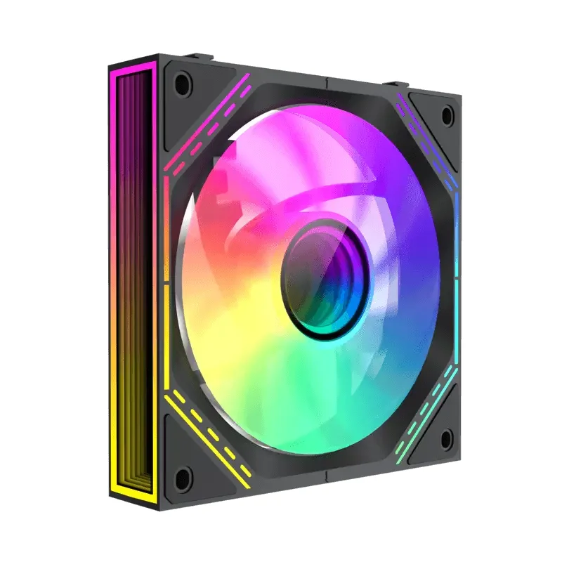 PC Case Fan GAMEMAX FN12A-S3I-R, Reversed, 3xARGB Fan Kit, 120mm, <31.62dB, 49.54CFM, 800-1600RPM, H — foto 6