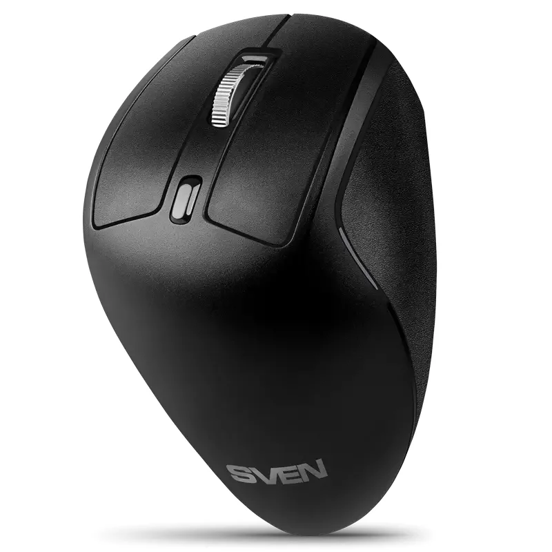 Mouse Wireless SVEN RX-470W, Negru — foto 6