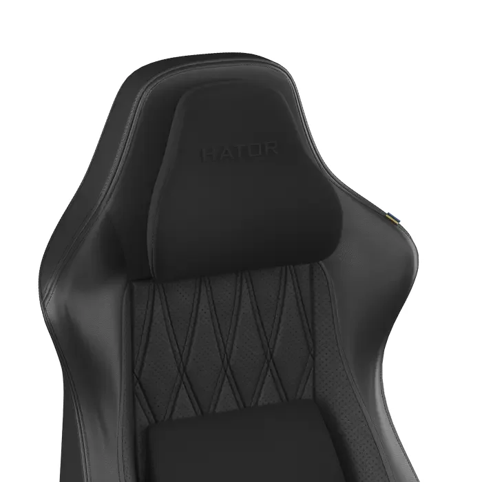 Gaming Chair HATOR Darkside 3L, PU Leather, Black — foto 2