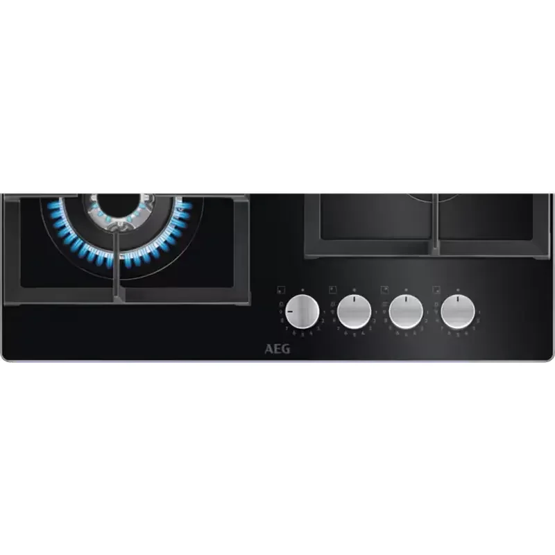 Газовая варочная панель AEG HKB64420NB, Чёрный — foto 5