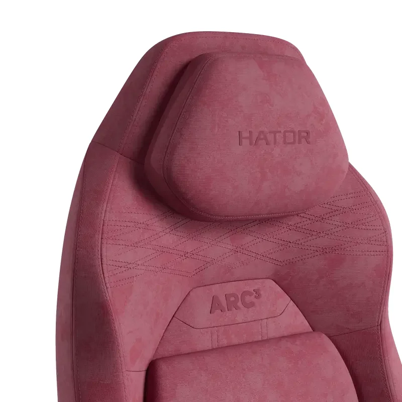 Игровое кресло HATOR Arc 3 L, Велюр, Orchid Pink — foto 8
