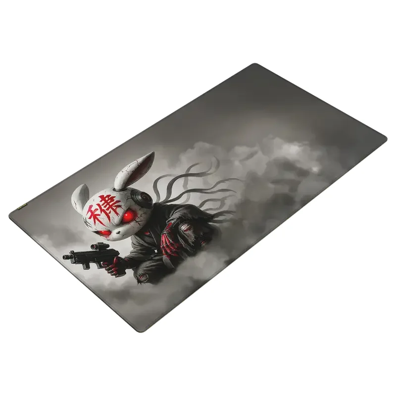 Mouse Pad pentru jocuri HATOR Tonn EVO 3XL, Extra Extra Extra Large, Angry bunny — foto 4