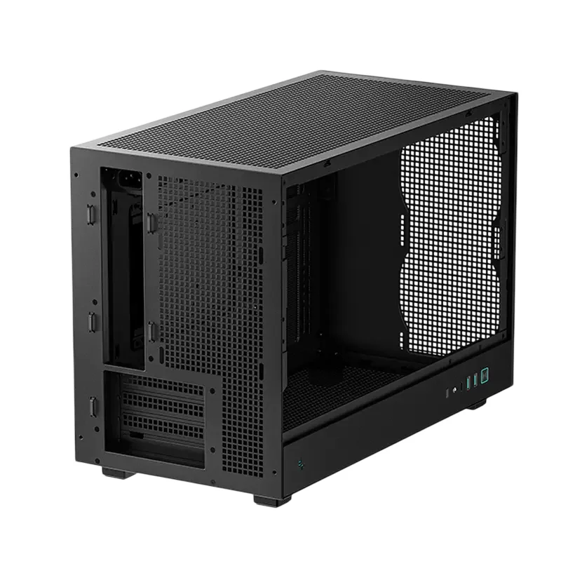 PC Case Deepcool CH260, w/o PSU, Black — foto 2