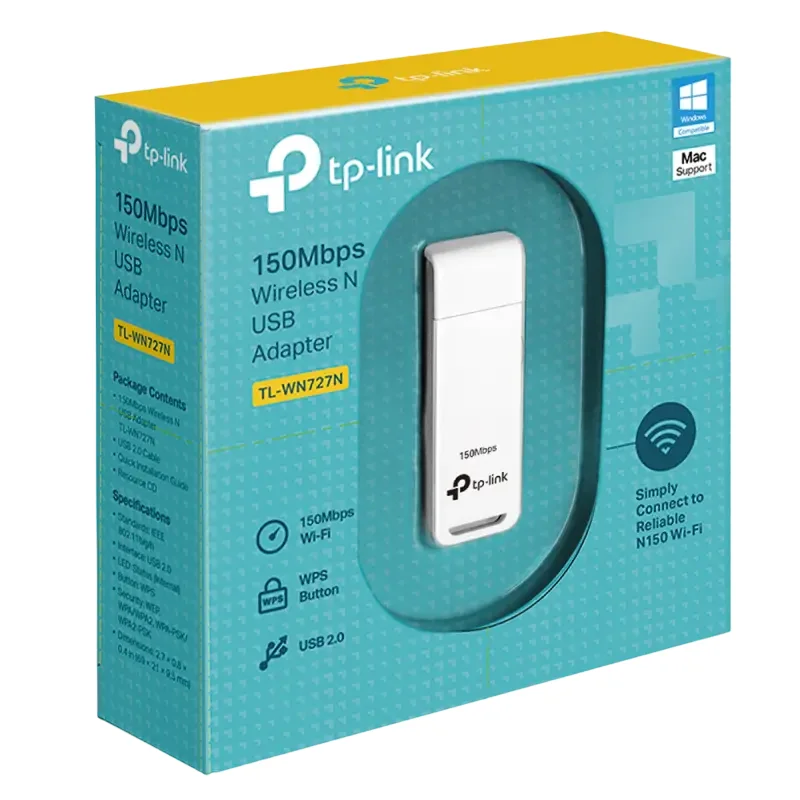 USB Adapter TP-LINK TL-WN727N — foto 3