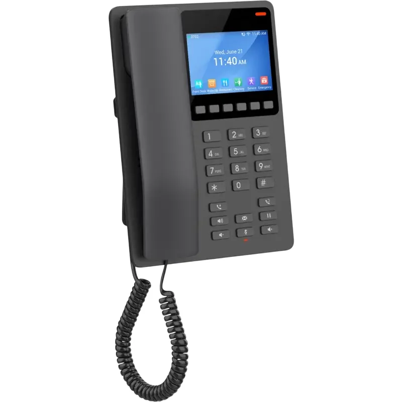 IP Phone Grandstream GHP631W, Black — foto 3