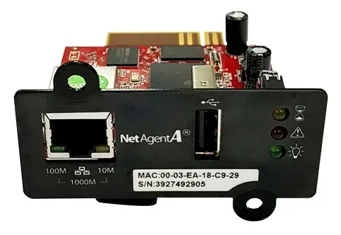 Card de gestionare a rețelei PCM SNMP-DA807 — foto 2