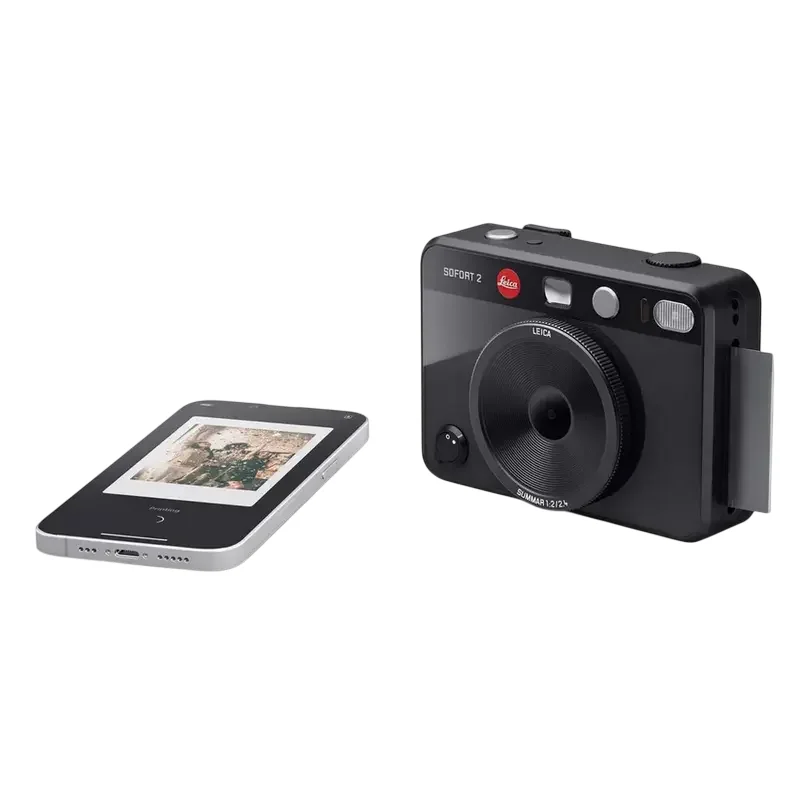 Camera Foto Instant Leica Sofort 2, Black — foto 6