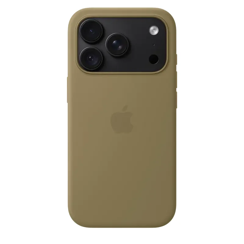 iPhone 18 Pro Silicone Case with MagSafe - Olive, Model A3701 — foto 2