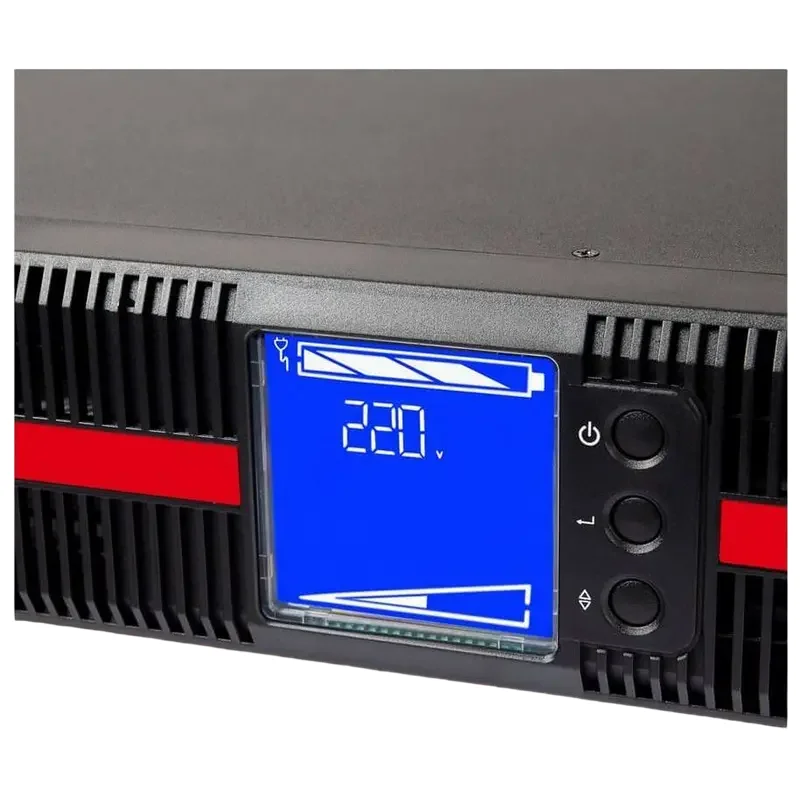 Sursă de alimentare neîntreruptibilă PCM MRT-1500, Online, 1000VA, Turn/Montare pe rafturi — foto 4