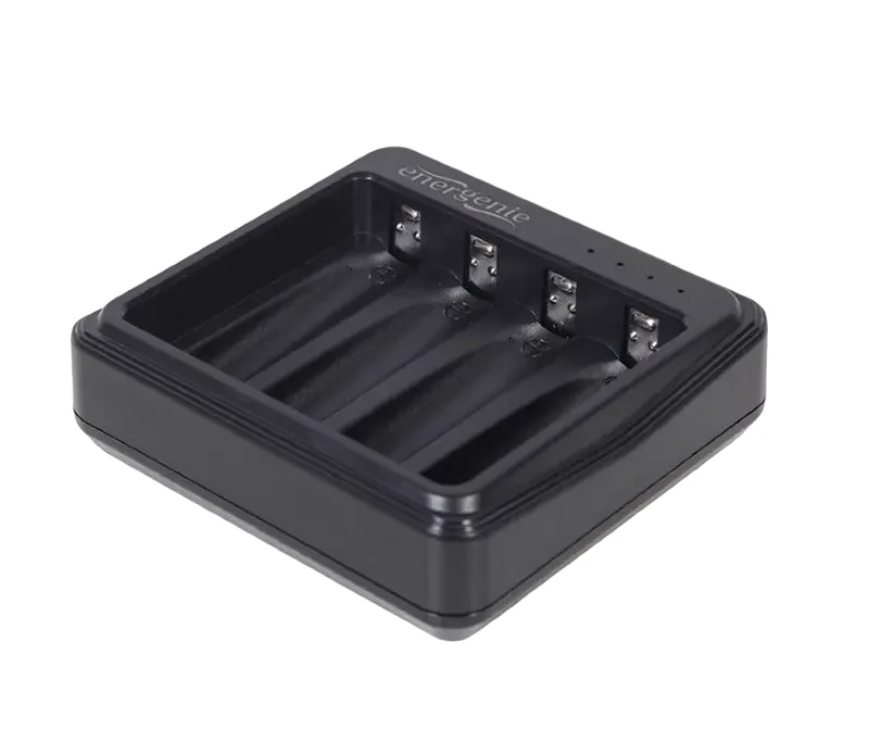 Battery Charger Gembird BC-USB-03, Black — foto 4