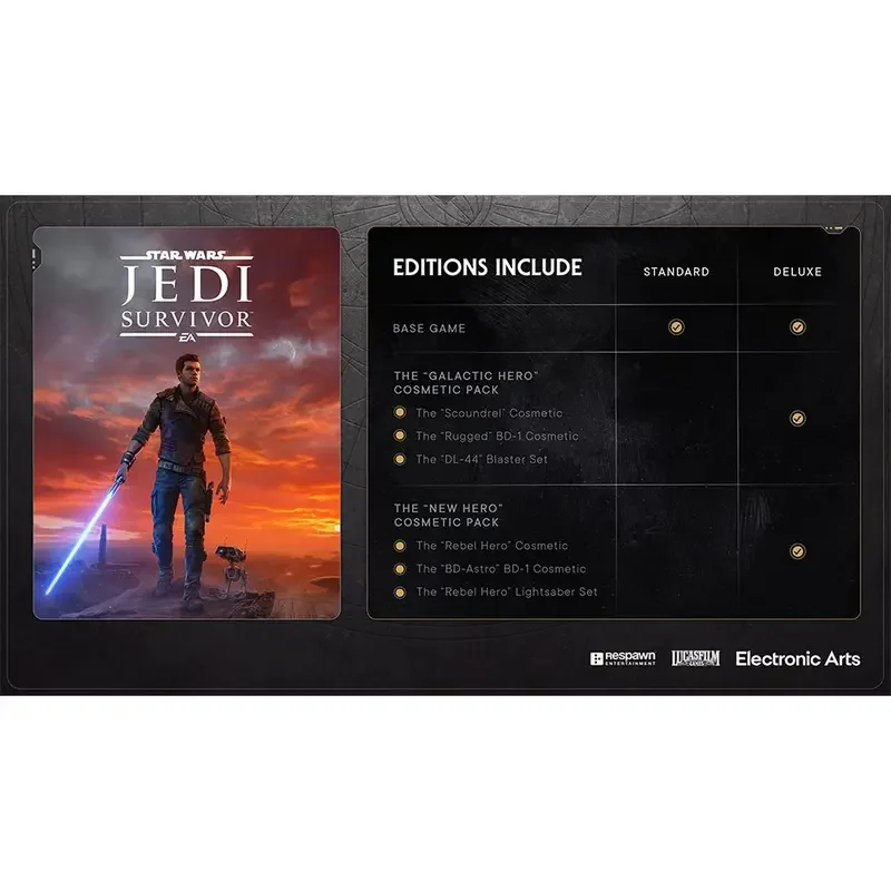 ActiVision Star Wars Jedi: Survivor - Deluxe Edition, Действие и приключения, PlayStation 5, Диск — foto 3