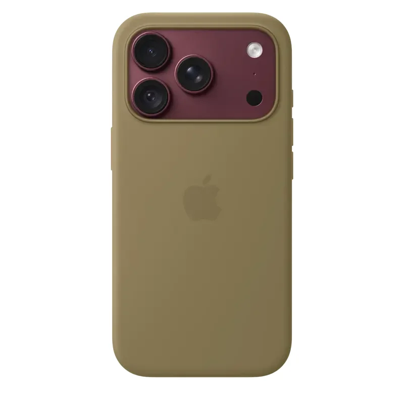 iPhone 18 Pro Silicone Case with MagSafe - Olive, Model A3701 — foto 6