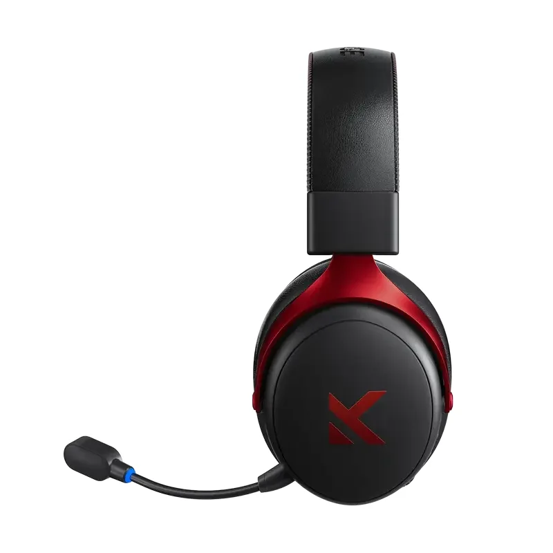 Gaming Headsets MCHOSE V9 Pro, Wireless/Wired Analog, Black Red — foto 2