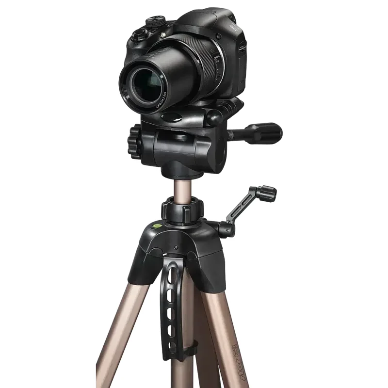 Trepied/Monopod HAMA Star 63, Cap panoramic cu 3 căi, Bej — foto 3