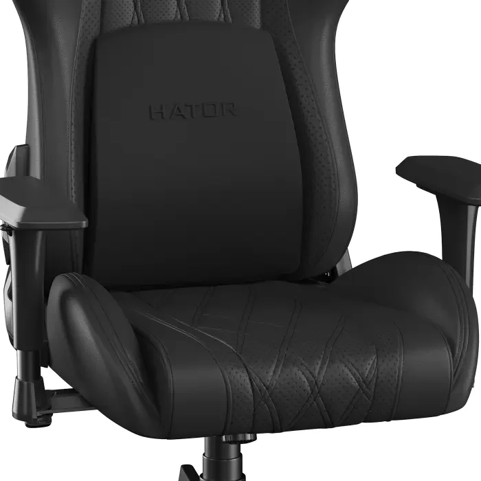 Gaming Chair HATOR Darkside 3M, PU Leather, Black — foto 4