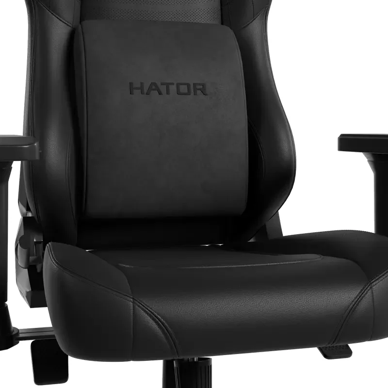 Gaming Chair HATOR Darkside 3L Pro, PU Leather, Black — foto 4