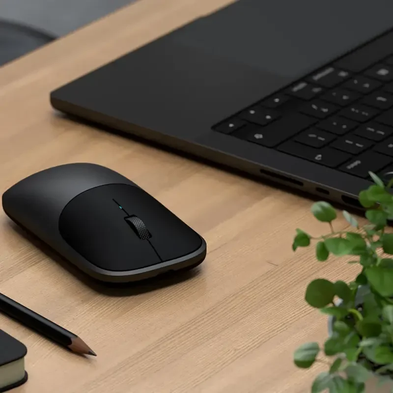 Wireless Mouse Satechi Slim EX, 3 buttons, Ambidextrous, Rechargeable, Bluetooth 5.0, Space Black — foto 7