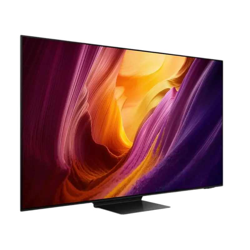 65" OLED SMART TV Samsung QE65S95HFUXUA, QD OLED 4K UHD, Tizen OS, Black — foto 2