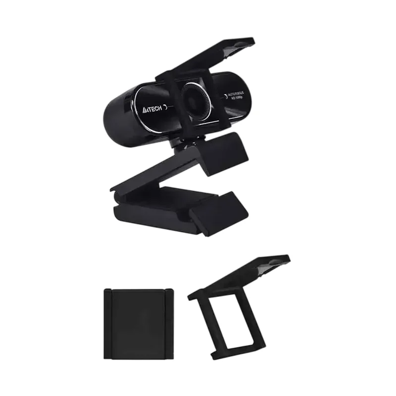 PC Camera A4Tech PK-940HA, 1080P Full HD, Auto Focus, Built-in Microphone, Black — foto 6