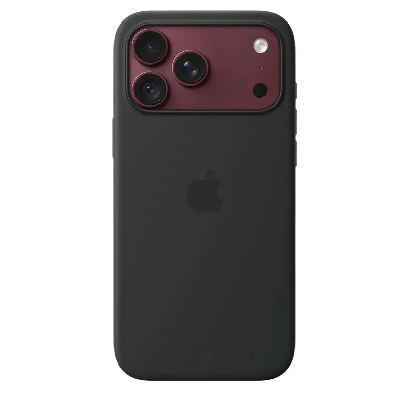 iPhone 18 Pro Max Silicone Case with MagSafe - Black,  Model A3702 — foto 3