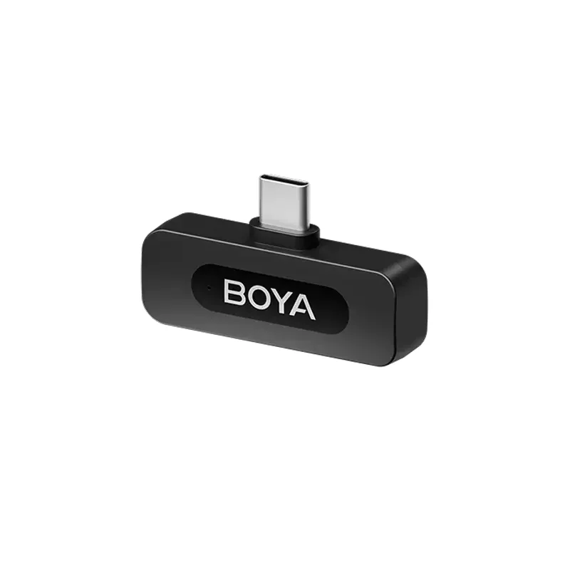 Портативный записывающий микрофон Boya BY-V10 V2.0, Беспроводной, Черный — foto 2