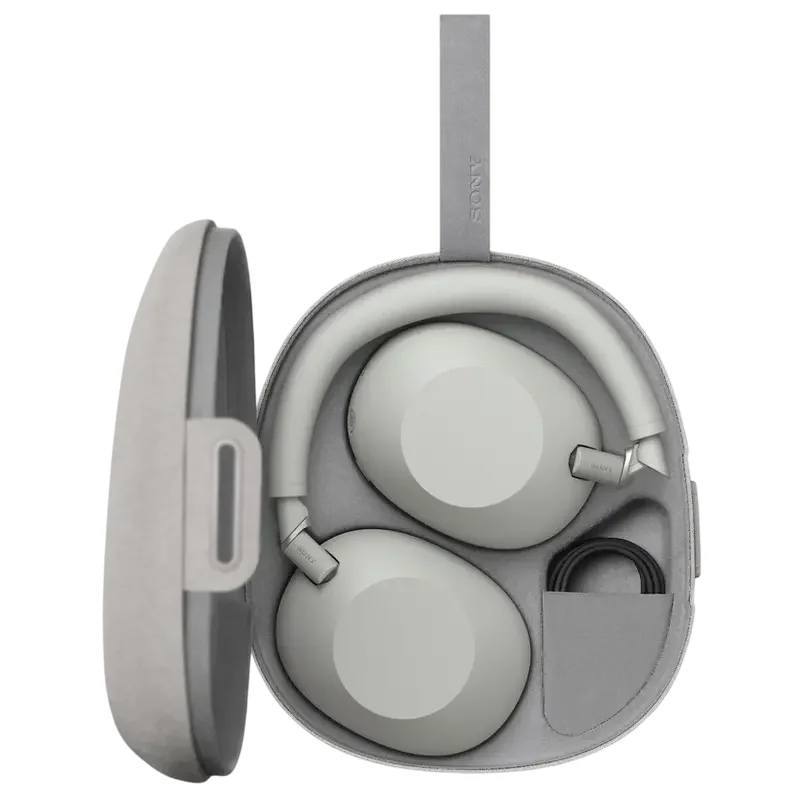 Headphones SONY WH-1000XM6S, Platinum Silver — foto 4
