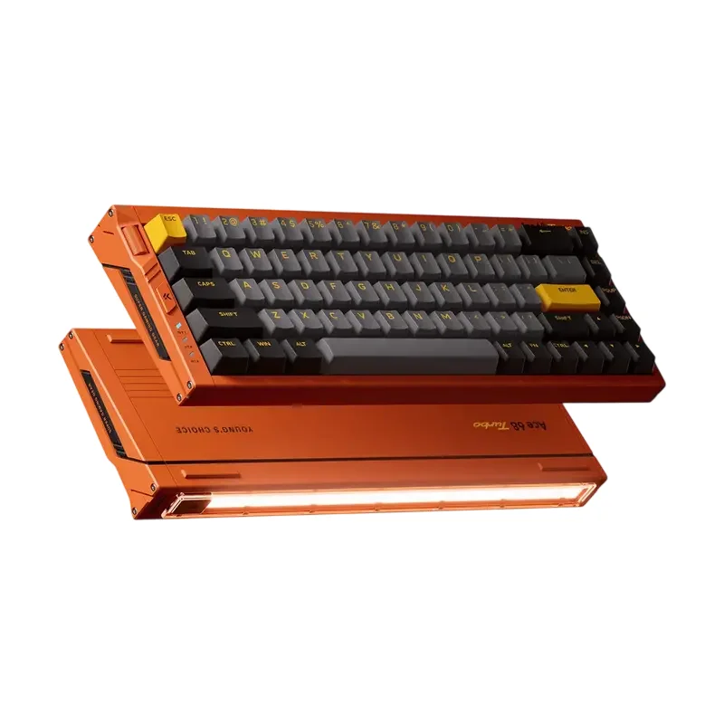 Клавиатура MCHOSE Ace 68 Turbo, Проводное, Galaxy Orange — foto 2
