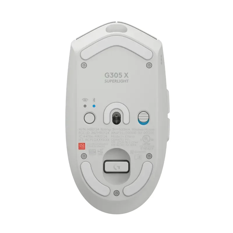 Gaming Wireless Mouse Logitech G305 X SUPERLIGHT WHITE  2.4GHZ — foto 7