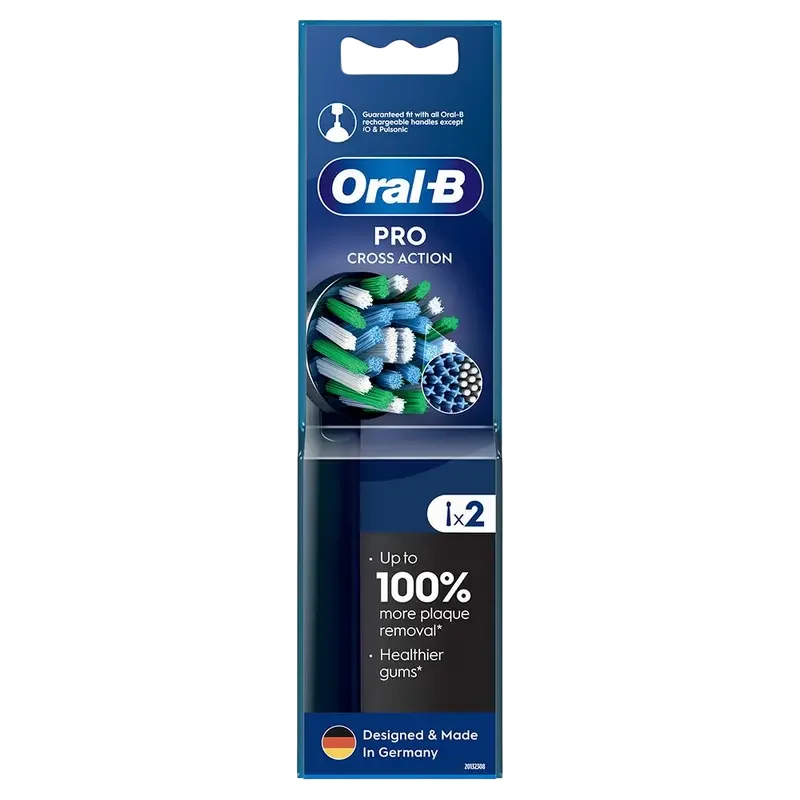 Насадка для электрической зубной щетки Braun Oral-B Pro Cross Action, Чёрный — foto 3