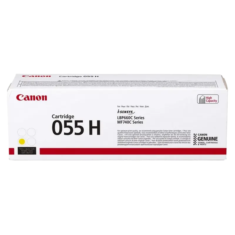 Laser Cartridge Canon CRG-055H, Yellow — foto 3