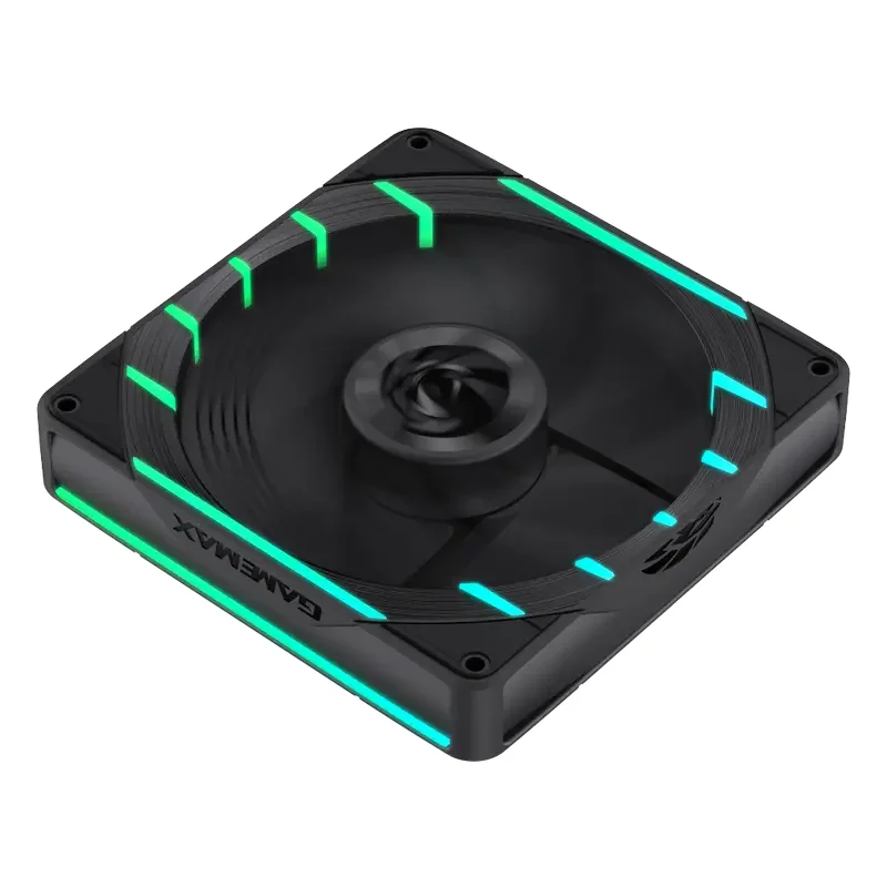 PC Case Fan GAMEMAX Tornado T12, Reversed, 120mm, ARGB, 24 LED, 9 blades, PWM, <32.12dB, 66.89 CFM, — foto 9