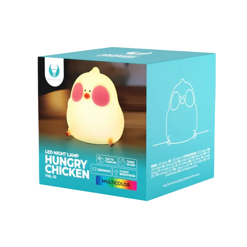 Lampă de noapte Forever light Hungry chicken, Alb — foto 5