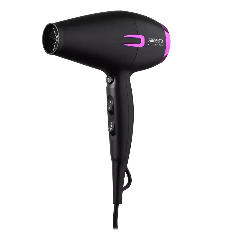 Uscător de păr Ardesto HD-Y221PRO, 2100W, Negru | Violet — foto 4